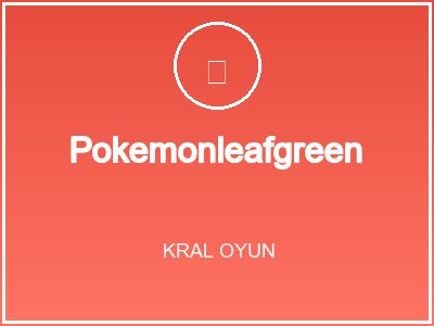 Pokemonleafgreen