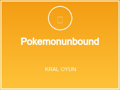 Pokemonunbound