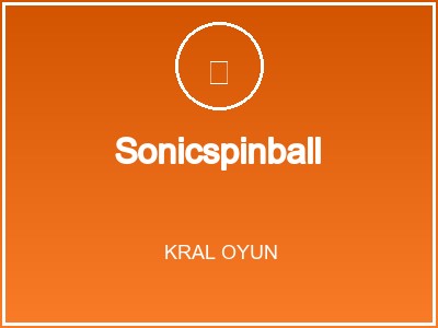 Sonicspinball